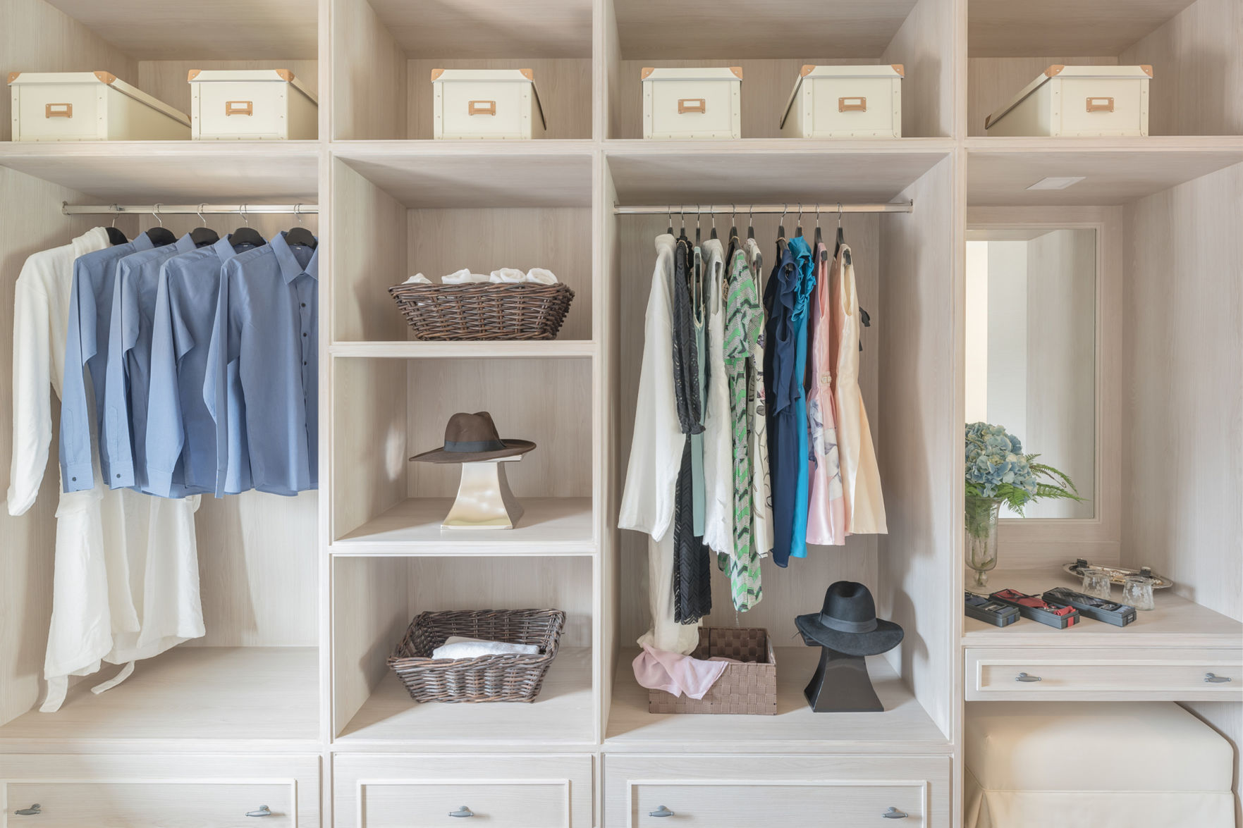Tame your closet